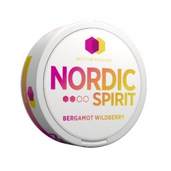 Nordic Spirit Bergamot Wildberry Nicotine Pouches (9mg)